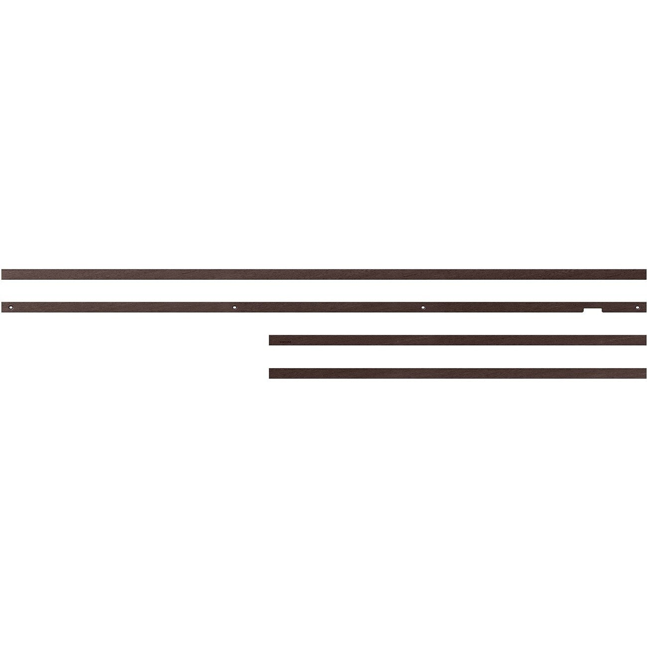 Samsung Frame Customizable Bezel Compatible with 55" Frame TV (VG-SCFA55BWBZA)