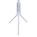 Mind Reader Freestanding Coat Rack, Multi-Hook Organizer, White, Metal (CRACK11-WHT)