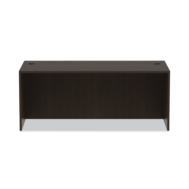 Alera Valencia Series 71"W Straight Front Desk Shell, Espresso (ALEVA217236ES)