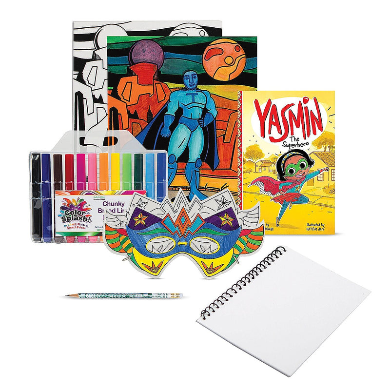 S&S Yasmin the Superhero Creative Reads Book & Activity Kit (LR4564)