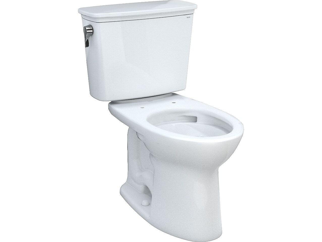 Toto Drake 1.28 gal. Tornado Flush Two-Piece Toilet, Cotton (CST786CEFG#01)