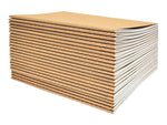 Better Office Customizable Notebook, 5.5" x 8.3", Narrow Ruled, 30 Sheets, Kraft, 24/Pack (25021-24PK)