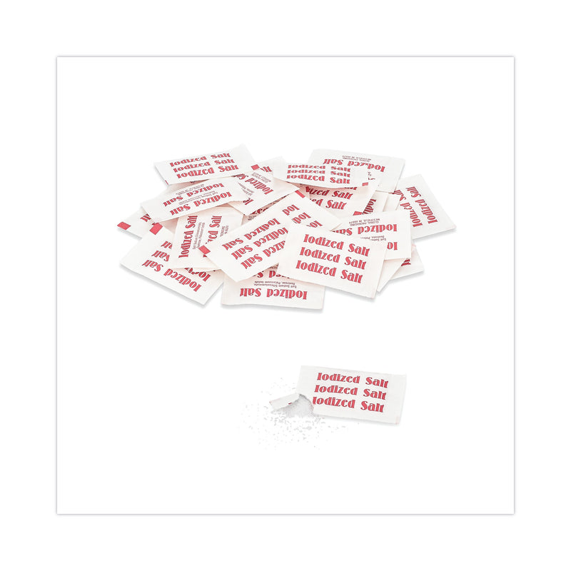 Office Snax Iodized Salt Packets, 0.75 g Packet, 3000/Box (OFX15261)