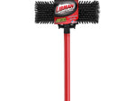 Libman 13.5" Polymer Industrial Heavy-Duty Floor Scrub, Black/Red, 4/Pack (1576)