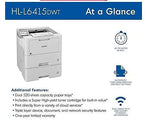 Brother Enterprise Monochrome Laser Printer with Dual Paper Trays (HLL6415DWT)