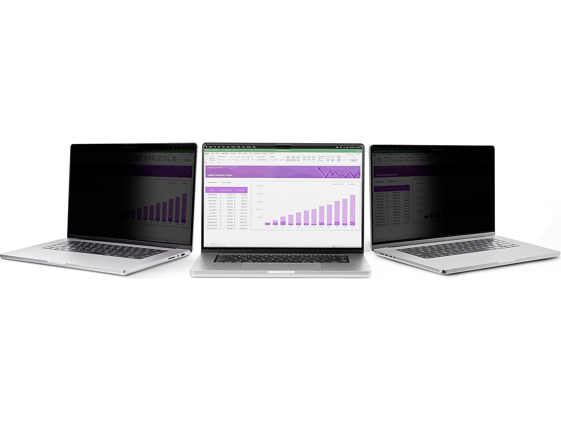 StarTech Anti-Glare Reversible Magnetic Privacy Filter/Protector for 13" MacBook Air M2/M3 Screen (13MAM-PRIVACY-SCREEN)