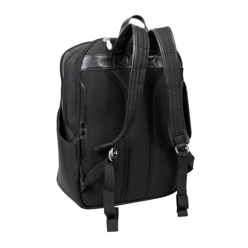 McKlein U Series Englewood Laptop Backpack, Medium, Black (78895)