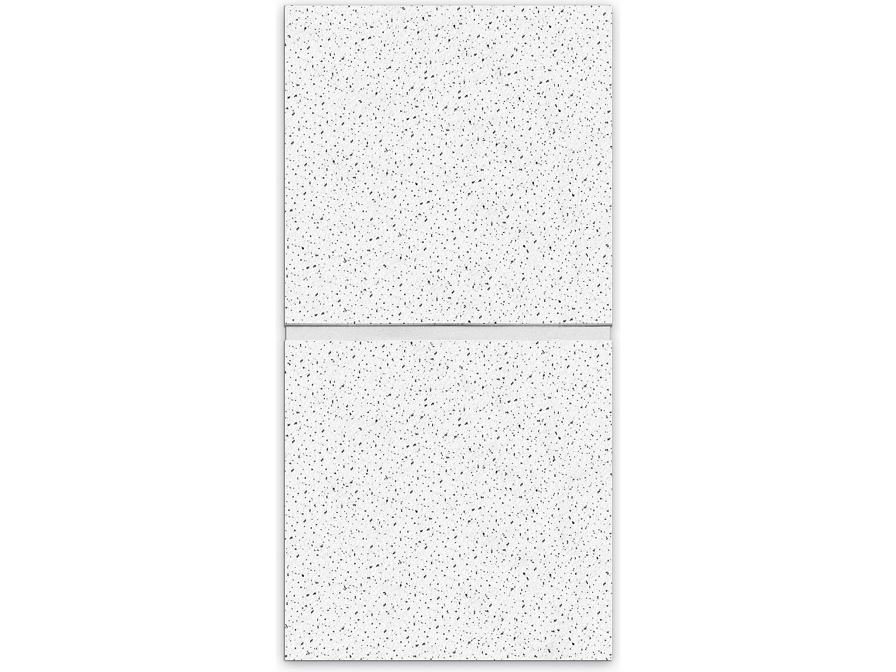 Armstrong FINE FISSURED Second Look I, Angled Tegular Edge Ceiling Tile 15/16, 24" x 48", White, 10/Carton (BP1761C)
