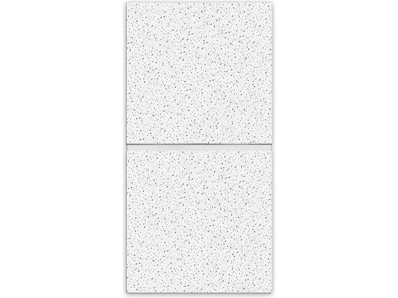 Armstrong FINE FISSURED Second Look I, Angled Tegular Edge Ceiling Tile 15/16, 24" x 48", White, 10/Carton (BP1761C)