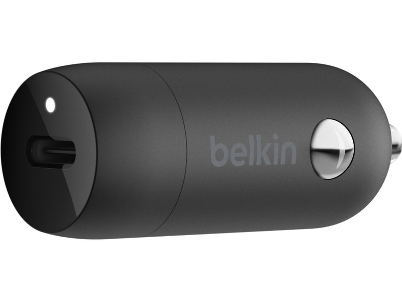 Belkin BoostCharge USB Type-C Universal Car Charger, Black (CCA004BTBK)