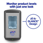 PURELL CS Automatic Floor Stand Hand Sanitizer Dispenser, Graphhite (7518-DS-SLV)