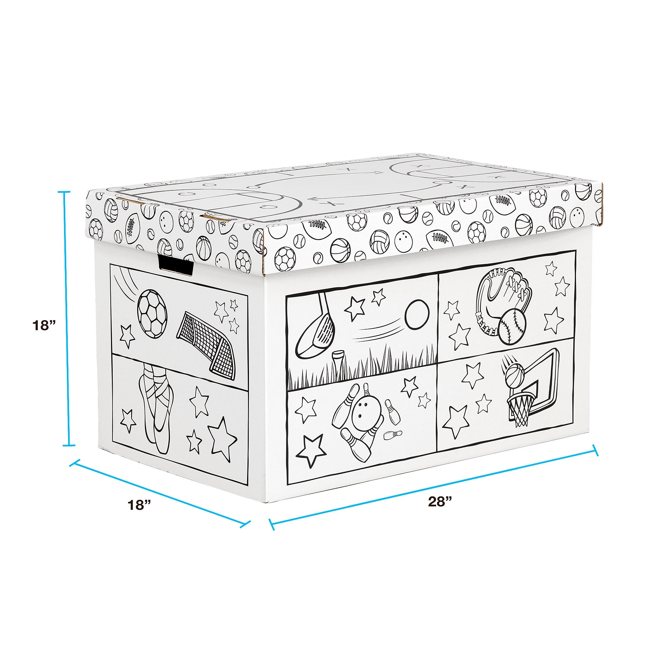 Bankers Box at Play Sport Print Toybox