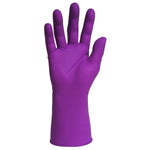 Kimtech Polaris Xtra Powder Free Nitrile Exam Gloves, Medium, Dark Magenta, 50 Gloves/Box, 10 Boxes/Case (62762)