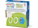 hand2mind Advanced NumberLine Clock, Multicolor (93409)