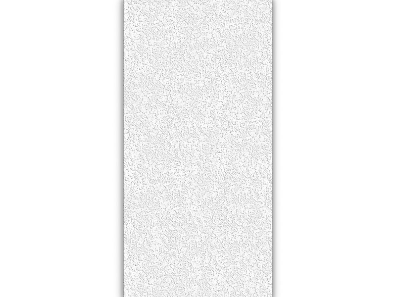 Armstrong RANDOM FISSURED Square Lay-In Edge Ceiling Tile, 24" x 48", White, 16/Carton (BP2911A)
