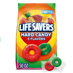 LIFE SAVERS 5 Flavors Hard Bulk Candy, Party Size, 50 oz. (WMW28098)