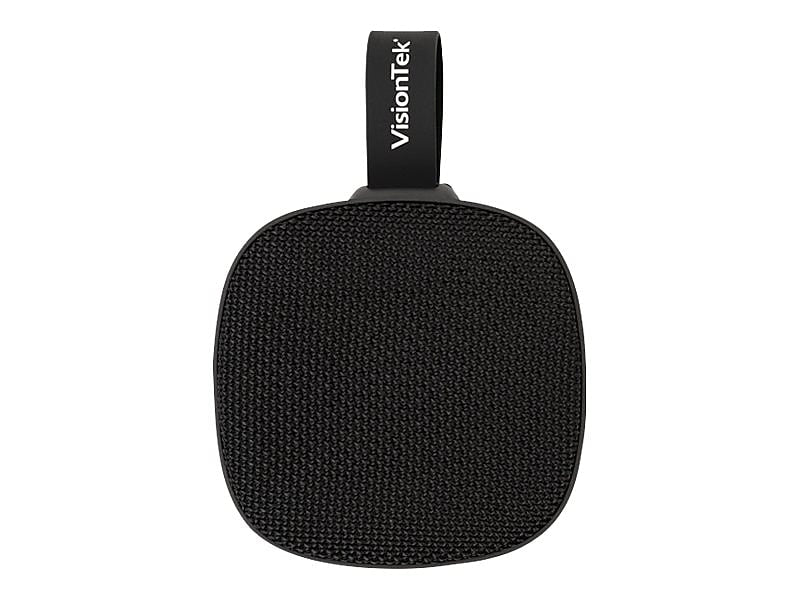VisionTek SoundCube Wireless Bluetooth Speaker, Waterproof, Black (901313)