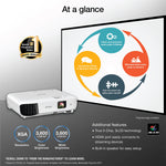 Epson EX3280 3LCD XGA Portable Projector, White (V11H975020)