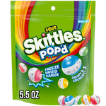 SKITTLES POP'd Sour Freeze Dried Candy, Assorted Flavors, 5.5 oz. (471767)