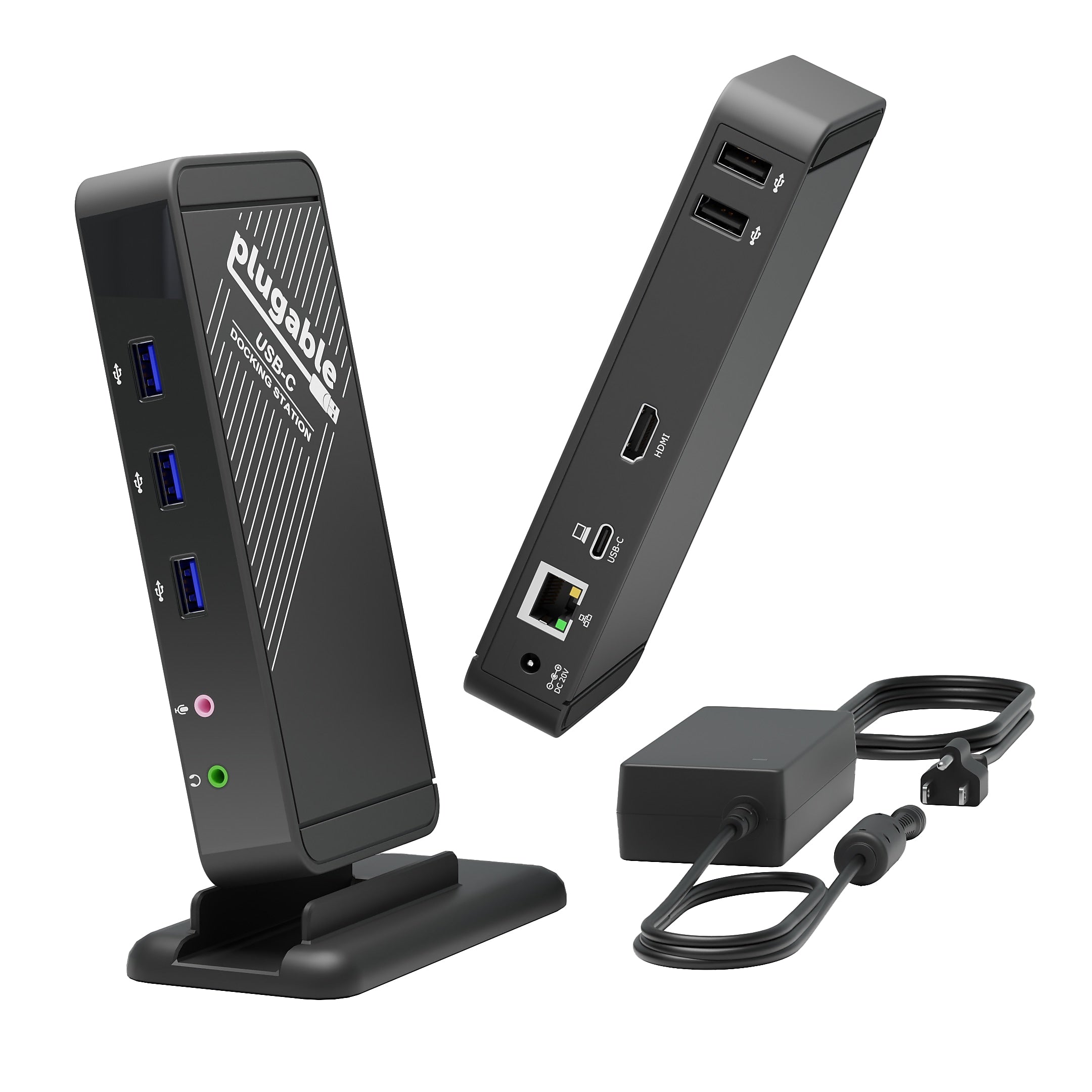 Plugable USB-C Docking Station with Power Delivery/Charging (UD-CA1A)
