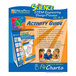 NewPath Learning STEM Engineering Design Process Classroom Flip Charts, Tabletop, 12" x 18", 10/Set (NP-343901)