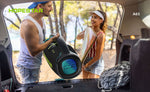 Worryfree Gadgets Hopestar Wireless Bluetooth 300W Portable Speaker, Water Resistant, Black (WA65-BLK)