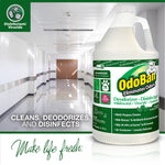 OdoBan Professional Air Freshener & Deodorizer, Original Eucalyptus Scent, 1 Gallon, 4/Carton (9110624PK-STP)