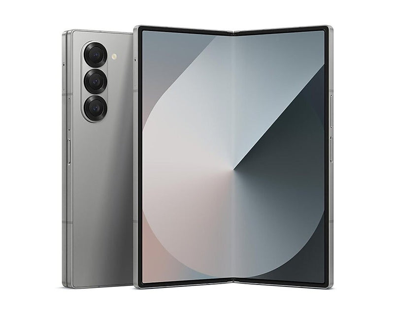 Samsung Galaxy Z Fold 5G, 4G, LTE, 3G, 2G Unlocked Cell Phone, 512GB, Silver Shadow (SM-F956UZSEXAA)