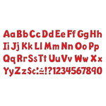 TREND 4" Playful Uppercase/Lowercase Combo Pack (EN/SP) Ready Letters®, Red, 216 Per Pack, 3 Packs (T-79742-3)