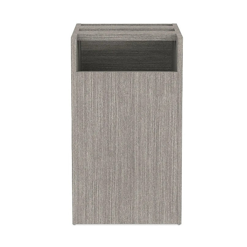 Alera Valencia Full Pedestal File Drawers, 2 Legal/Letter-Size, 15.63" x 20.5" x 28.5", Gray