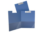 Davis Group Premium Polypropylene Clipboard, Letter Size, Royal Blue, 10/Pack (4511-92-10)
