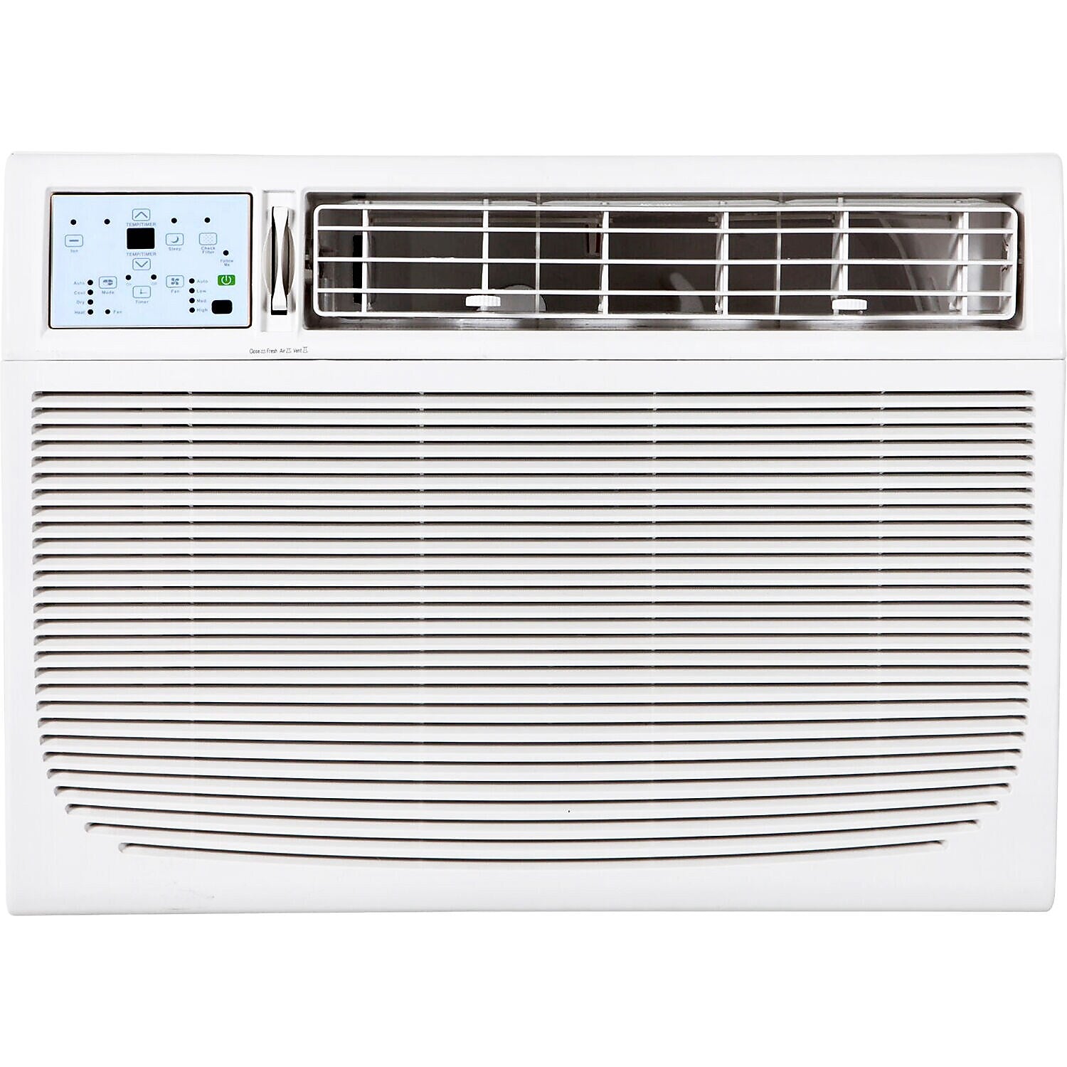 Keystone 18,000/17,700 BTU 230V Window/Wall Air Conditioner with Follow Me LCD Remote Control, White (KSTAW18C)