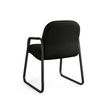 HON Pillow-Soft Leather Guest Chair, Black (HON2093SR11T)