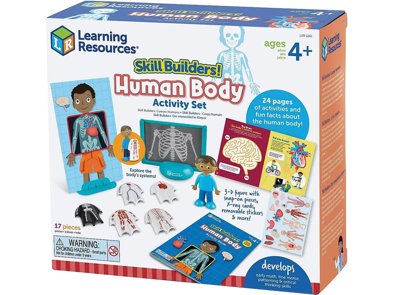 Learning Resources Skill Builders! Human Body Activity Set (LER1261)