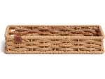 U Brands Handwoven Paper Rope Desk Tray, Brown (6089U01-16)