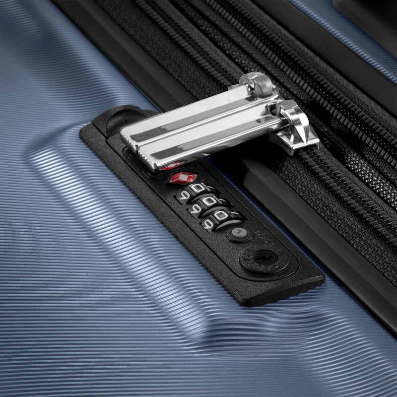 Ricardo Beverly Hills Rodeo Drive 2.0 25" Hardside Suitcase, 8-Wheeled Spinner, Arctic Blue (098-25-457-4VP)