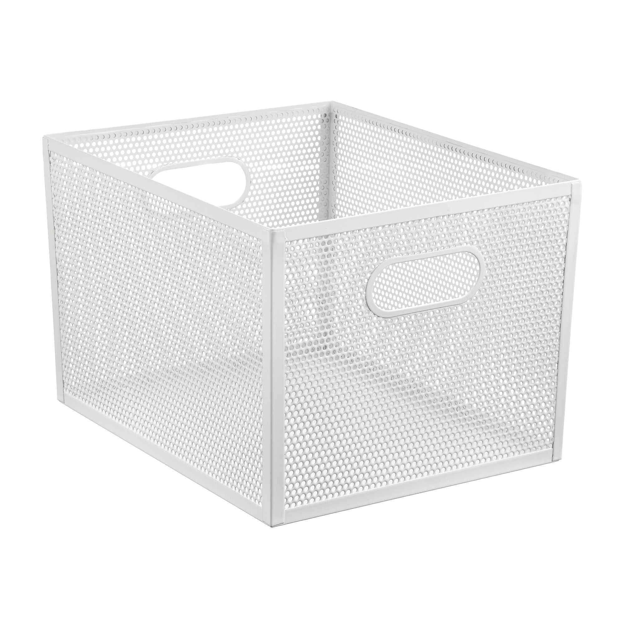 mDesign Steel Organizer, Matte White (25998)
