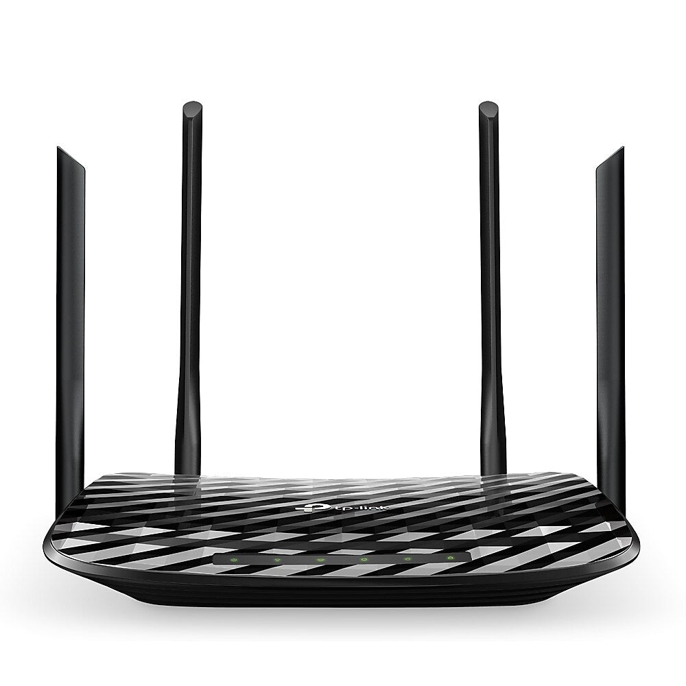 TP-Link Archer AC1200 Dual-Band MU-MIMO WiFi 5 Router, Black (Archer A6)