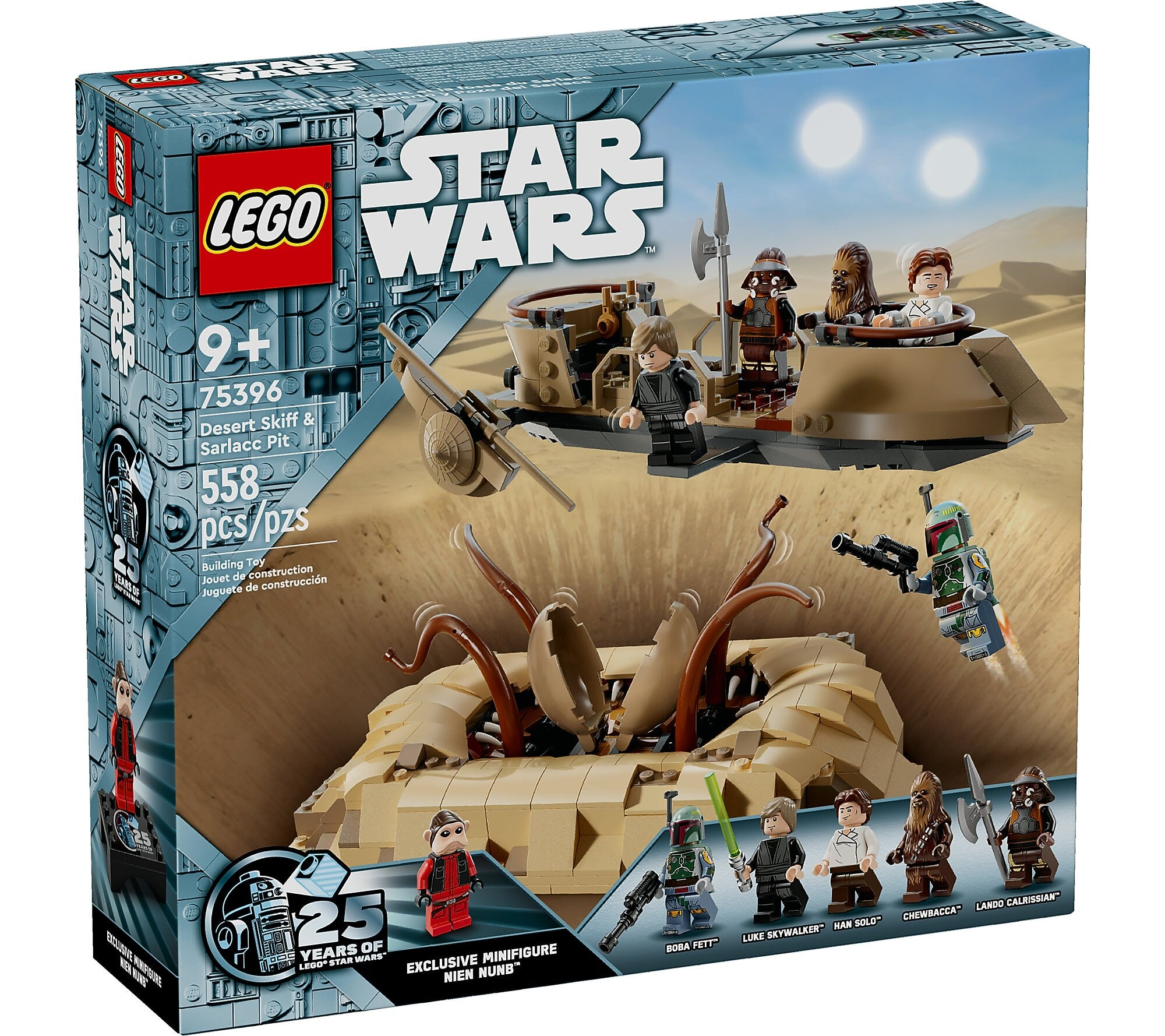 LEGO Star Wars Desert Skiff & Sarlacc Pit, 558 Pieces (75396)