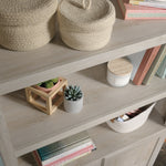 Sauder Select 70"H 5-Shelf Bookcase, Chalked Chestnut (426310)