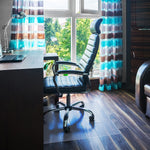 Floortex Valuemat Plus Hard Floor Chair Mat, 48" x 53", Clear Polycarbonate (FR1213015ER)