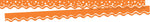 Barker Creek Double-Sided Scalloped Border, 36"' x 2.25", Happy Pool Tangerine, 13/Pack (LL993)