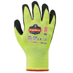 Ergodyne ProFlex 7021 Hi-Vis Nitrile Coated Cut-Resistant Gloves, ANSI A2, Wet Grip, Lime, Medium, 1 Pair (17963)