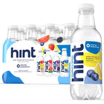 Hint White Variety Pack Purified Water, 16 oz., 12 Bottles/Carton (00349)