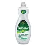 Palmolive Pure + Clear Dishwashing Liquid, Unscented, 32.5 oz Bottle, 9/Carton