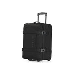 Bugatti Denver 3-Piece Polyester Telescoping Travel Duffel Set with Wheels, Black (DUFW9503XLBU-BLA)