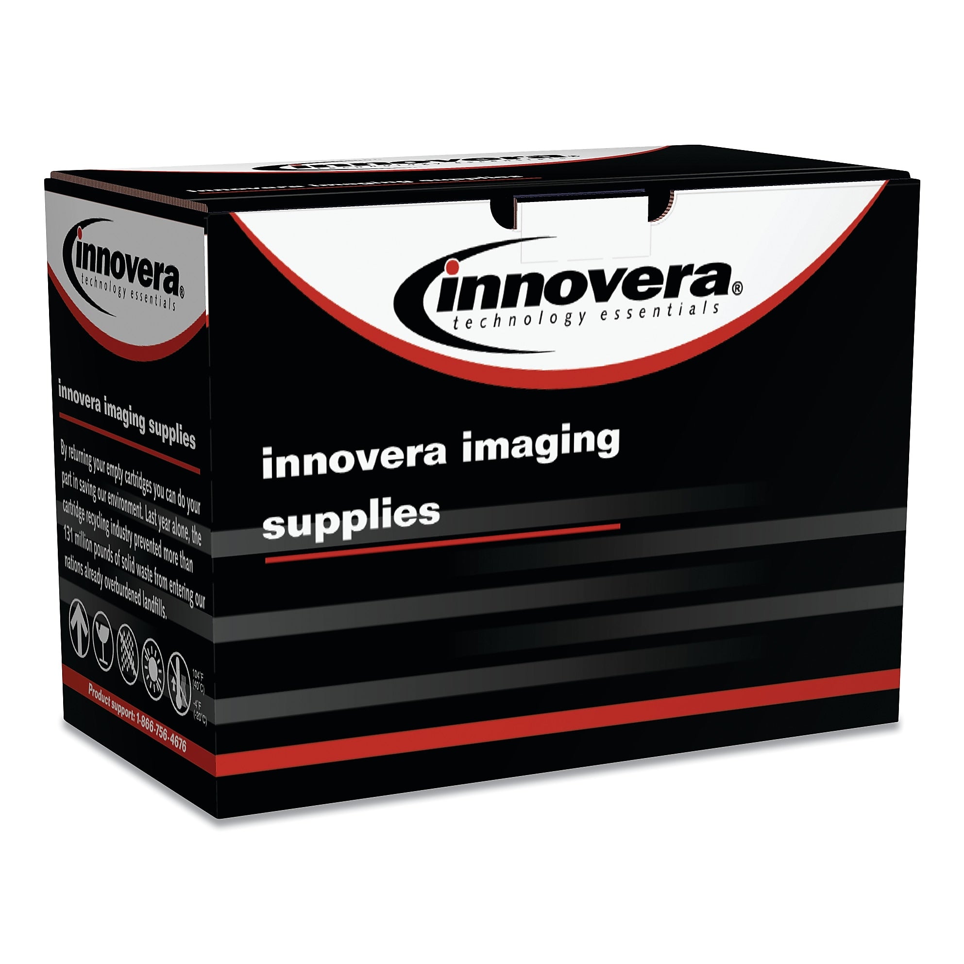Innovera Remanufactured Yellow High Yield Toner Cartridge Replacement for Brother TN-433 (TN-433Y)