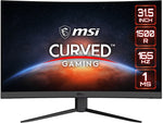 MSI Optix Refurbished 31.5" Curved 165 Hz LED Monitor, Black (OPTIX G32C4W)