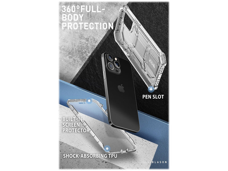i-Blason ArmorBox Frost Rugged Case for iPhone 14 Pro Max (iPhone2022Pro-6.1-Armorbox-SP-Frost)