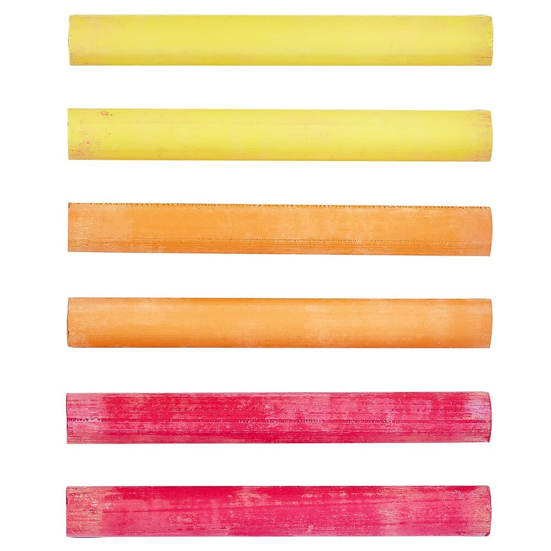 Prang Board Chalk, Assorted Colors, 12/Box (61400)